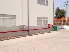 Đường ống chữa cháy quanh nhà xưởng