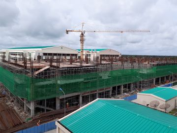 Works at the factory Myanmar