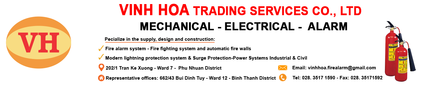 VINH HOA MECHANICAL - ELECTRICAL - ALARM